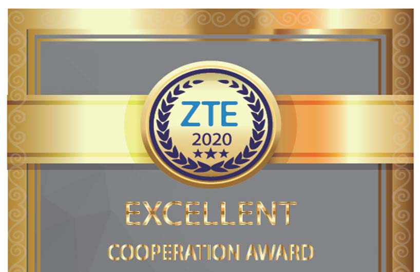 Riconoscimento ZTE 2020